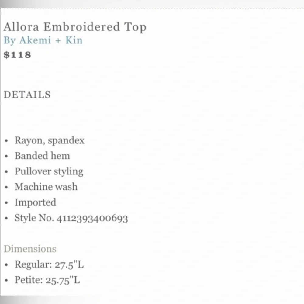 Anthropologie Allora Top Size XS/S - Picture 13 of 14